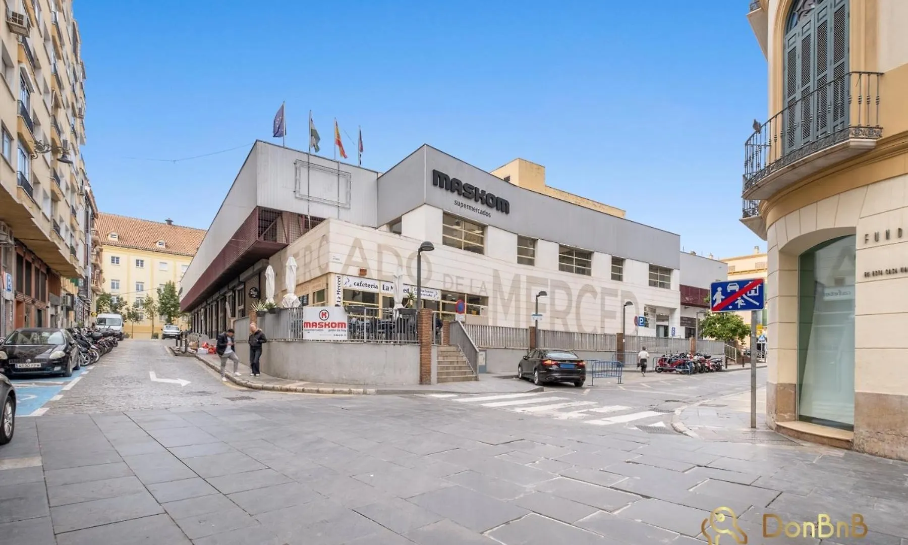 Modern Studio In Malaga Center Apartamento